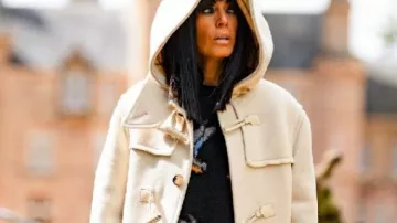 The Traitors UK Duffle Coat worn by Self - Presenter (Claudia Winkleman) as seen in The Traitors (S03)