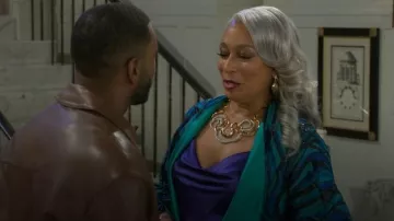 Lovers + Friends Maeve Earrings worn by Anita Dupree (Tamara Tunie) as seen in Beyond the Gates (S02E05)