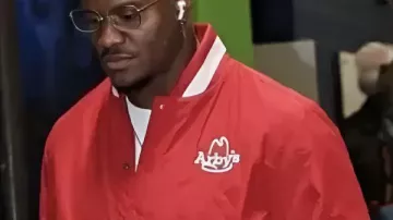 Kenneth Walker 2026 Arby’s Red Bomber Jacket