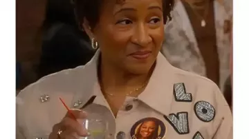 The Upshaws S07 Wanda Sykes Jacket worn by Lucretia (Wanda Sykes) in The Upshaws