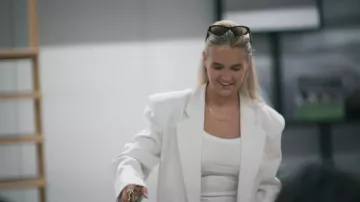 Prada Acetate PR26ZS Sunglasses worn by Molly-Mae Hague as seen in Molly-Mae: Behind It All (S03E05)