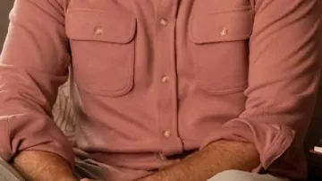 Pink Shirt worn by Jimmy (Jason Segel) in Shrinking