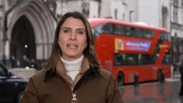 Barbour Highclere Wax Jacket worn by Molly Hunter as seen in Today on January 21, 2026