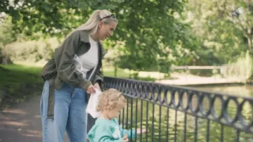 Zara Bomber Jacket worn by Molly-Mae Hague as seen in Molly-Mae: Behind It All (S03E01)