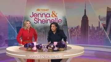 Sold Out NYC The Cashmere Polo worn by Jenna Bush Hager as seen in Today with Jenna & Sheinelle  on January 21, 2026