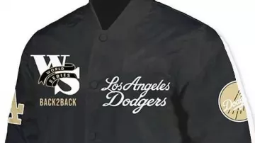 LA Dodgers Back 2 Back World Series Champions Jacket
