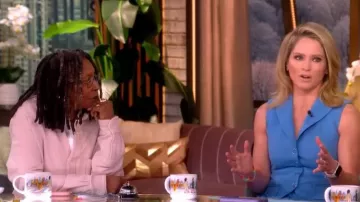 Sudadera abotonada de Frank &amp; Eileen, usada por Whoopi Goldberg, como se vio en The View el 20 de enero de 2026.
