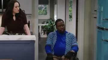 Sandro Cross Motif Shirt worn by Stitch (Daryl Mitchell) as seen in Shifting Gears (S02E11)