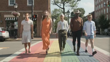 Chemise Brooks Brothers Friday portée par Jeremiah Brent telle que vue dans Queer Eye (S10E01)