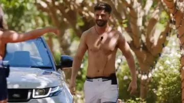 Reiss Che Striped Trim Swim Shorts worn by Ciaran Davies as seen in Love Island: All Stars (S03E01)