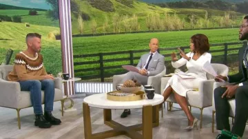 Gucci Chunky Wool Knit Sweater worn by Ron King as seen in CBS Mornings on January 15, 2026