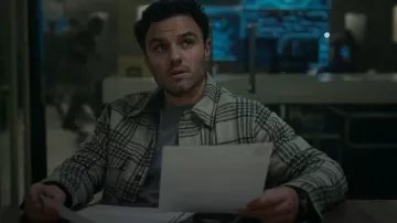 Buck Mason Wool Cpo Jacket worn by Shane Florence (Josh McKenzie) as seen in The Hunting Party (S02E02)