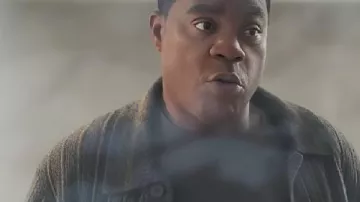 The Fall and Rise of Reggie Dinkins Tracy Morgan Striped Cardigan worn by Reggie Dinkins (Tracy Morgan) as seen in The Fall and Rise of Reggie Dinkins (S01E01)