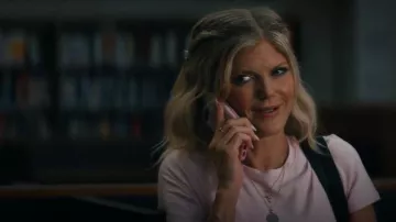 Good American Super Stretch Baby T-Shirt, worn by LeeAnn Kreischer (Arden Myrin) as seen in Free Bert (S01E01)