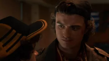 Vintage Style Case XX Patch Trucker Cap of Steve Harrington (Joe Keery) in Stranger Things (S05)