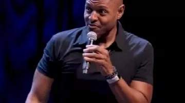 Bald Brothers: A Freestyle Comedy Show Tony Baker Black Polo Shirt in Bald Brothers Freestyle Comedy Show Ft. Tony Baker & KevOnStage #1