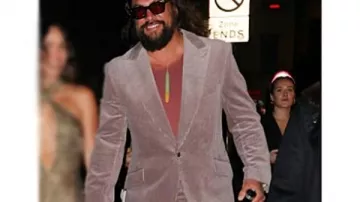 The Wrecking Crew Jason Momoa Suit worn by Jonny (Jason Momoa) as seen in The Wrecking Crew