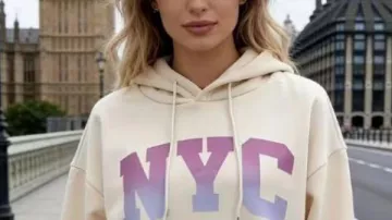Sudadera del Club de Deportes de Equipo Femenino de Nueva York