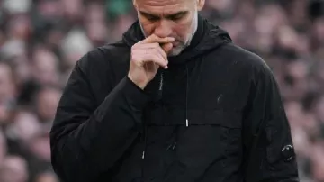 Pep Guardiola Premiere League Black Jacket in Pep Guardiola thinks that Arsenal are the best team in the world ???????? #football #arsenal #mancity