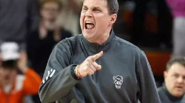 Will Wade Wolfpack VS Tigers Grey Jacket in NC State Head Coach Will Wade on the Wolfpack’s Upset over No. 18 Clemson