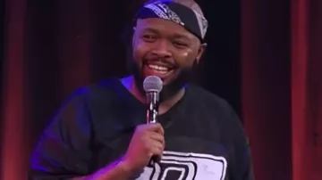 Bald Brothers: A Freestyle Comedy Show 2026 Kevin Fredericks Black Jersey worn by Kevin Fredericks in Bald Brothers Freestyle Comedy Show Ft. Tony Baker & KevOnStage #1