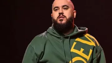 Your Old Droog The Tonight Show Starring Jimmy Fallon S13 Hoodie worn by Self - Host (Your Old Droog) in The Tonight Show Starring Jimmy Fallon (S12)