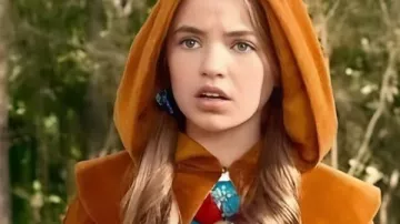 Stranger Things S05 Holly Wheeler Cape Coat worn by Holly Wheeler in Stranger Things (S05)