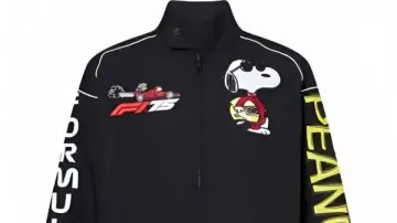 Formula 1 x Peanuts F175 Snoopy Dog Racing Black Jacket