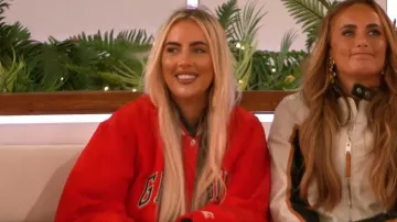 Starter Vintage Starter Georgia Bulldogs Ncaa Satin Jacket worn by Jess Harding as seen in Love Island: All Stars (S03E02)