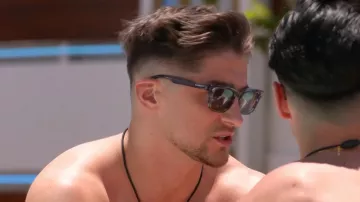 Burberry BE4403 Rectangle Frame Acetate Sunglasses worn by Sean Stone as seen in Love Island: All Stars (S03E02)