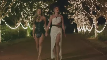 Melania Enaya Skirt worn by Samie Elishi as seen in Love Island: All Stars (S03E04)