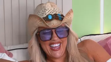 Gemvie New Cowgirl Summer Straw Hat worn by Jess Harding as seen in Love Island: All Stars (S03E04)
