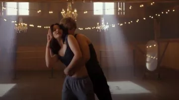 Free People Breathe Deeper Crop Tank worn by Adriana Russo (Madelyn Keys) as seen in Finding Her Edge (S01E06)