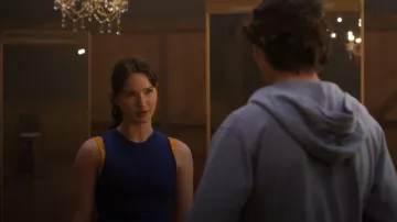 Garage Seamless B.DY Corset Tank Top worn by Adriana Russo (Madelyn Keys) as seen in Finding Her Edge (S01E06)