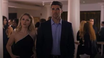 Lovers and Friends Cosette Mini Dress worn by Elise Russo (Alexandra Beaton) as seen in Finding Her Edge (S01E08)