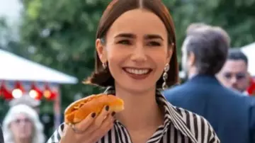 ZEUS + DIONE Sunglasses worn by Emily Cooper (Lily Collins  display picture 3