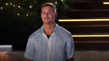 Runaway The Label Bodhi Shirt worn by Kye Lambert as seen in Love Island Australia (S07E07)