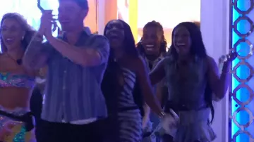 Jaded London Dalitah Asymmetric Maxi Dress worn by Whitney Adebayo as seen in Love Island: All Stars (S03E07)