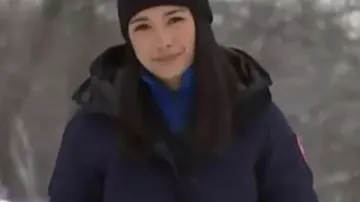 The Today Show 2026 Emilie Ikeda Puffer Down Parka Coat of Emilie Ikeda en Today Today