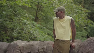 Asos Design Heavyweight Boxy Relaxed Tank worn by Karamo Brown as seen in Queer Eye (S10E03)