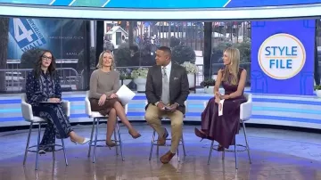 J. Crew Cosmo Pant worn by Savannah Sellers as seen in Today on  January 23, 2026