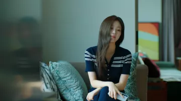 Knotty The Knit House Caraneck Knit Top of Hong Hye-joo (Choi Hee-jin) in Idol I (S01E08)