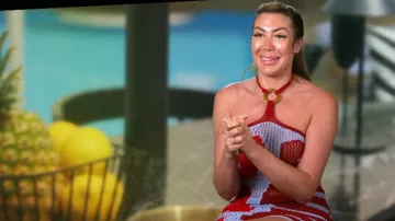 Boohoo Women’s Multi Cover-ups portés par Chloe Ferry tels que vus dans Geordie Shore (S26E02)