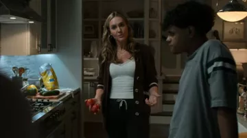 Aritzia Contour Lace Camisole worn by Lori (Erinn Hayes) as seen in It's Not Like That (S01E01)