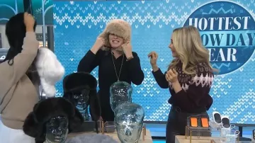 Veronica Beard Anne Fair Isle Alpaca Blend Sweater worn by Chassie Post as seen in Today with Jenna & Sheinelle  on January 26, 2026