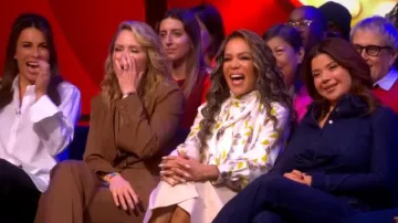 Diane von Furstenberg Michele Jumpsuit worn by Ana Navarro as seen in The View on January 23, 2026