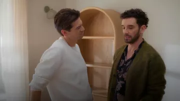 Cos Space-Dyed Mohair-Blend Cardigan worn by Brian (Michael Urie) as seen in Shrinking (S03E01)