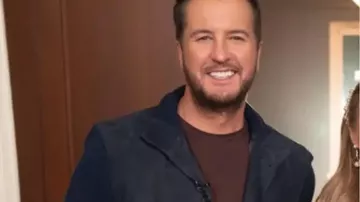 American Idol S24 Luke Bryan Suede Jacket (Luke Bryan) in American Idol