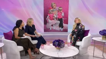 Alice + Olivia Teeny Bootcut Pant worn by Paris Hilton as seen in Today with Jenna & Sheinelle  on January 28, 2026