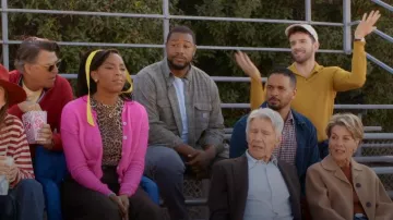 Carhartt Loose Fit Midweight Chambray Long Sleeve Plaid Shirt worn by Sean (Luke Tennie) as seen in Shrinking (S03E01)